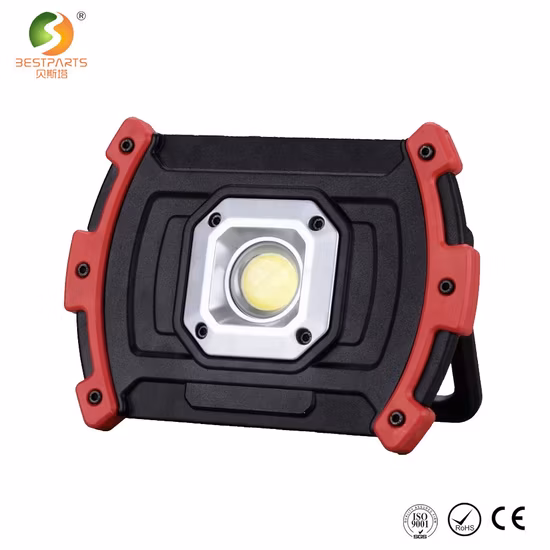1000-Lumen 10W Portable LED Work Light Portable Flood Light