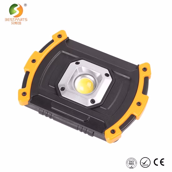 1000-Lumen 10W Portable LED Work Light Portable Flood Light