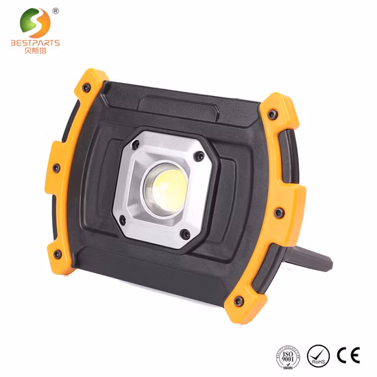 1000-Lumen 10W Portable LED Work Light Portable Flood Light
